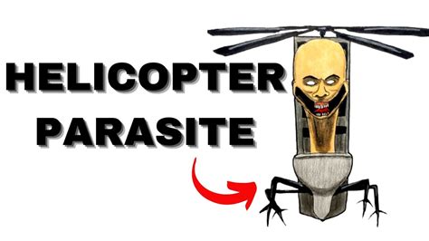 Cómo DIBUJAR al🚁HELICOPTER PARASITO🚽 de los SKIBIDI TOILET / How to ...