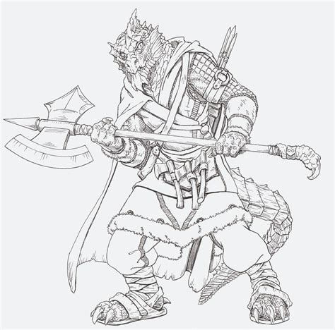 dragonborn barbarian by darthcestual on DeviantArt