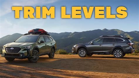 2023 Subaru Outback Trim Levels and Standard Features