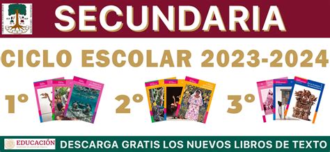 Libros Conaliteg 2023 2024 Secundaria - Image to u