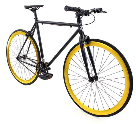 ON SALE: Fixie Golden Cycles 2018 Fixed Gear Saint Black Gold 700c ...