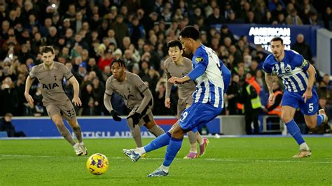 Joao Pedro's brace helps Brighton stun Tottenham in dominant victory