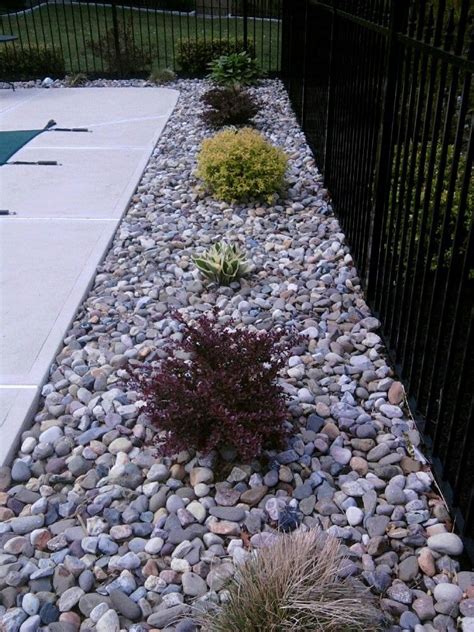 Easier clean pool landscape Landscaping Around Pool, Inground Pool ...