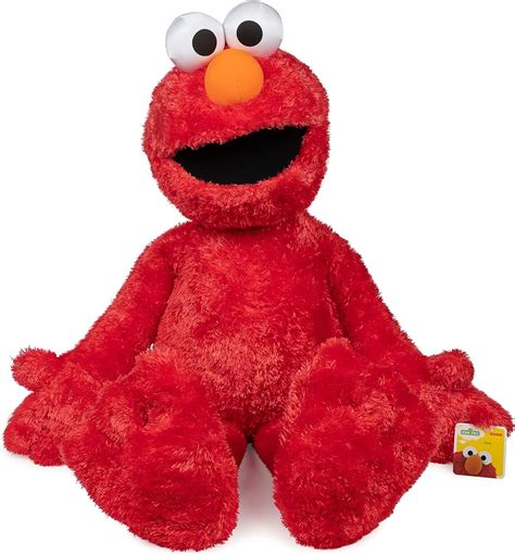 Sesame Street Tickliest Tickle Me Elmo Laughing Talking 14-Inch Elmo Plush Toy Toddler Toys Kids ...