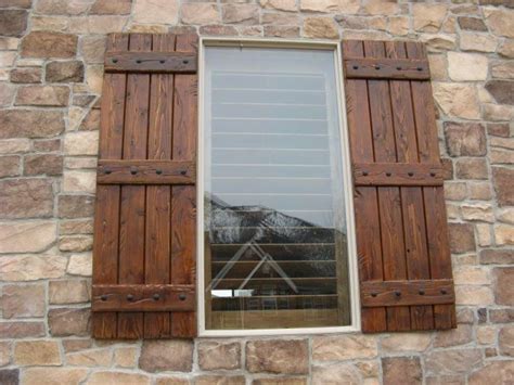 Exterior Wood Shutters Diy