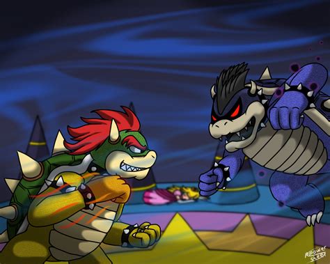 Versus Dark Bowser by ppowersteef on DeviantArt