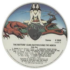 Hatfield And The North The Rotters' Club UK vinyl LP album (LP record ...