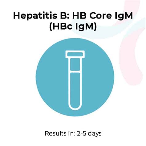 Medical Diagnosis - Hepatitis B: HB Core IgM (HBc IgM)