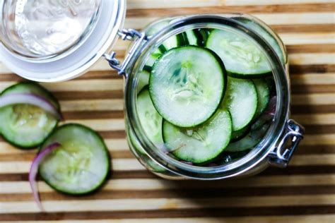 Quick Pickled Cucumbers Recipe