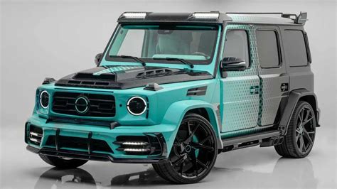 Mercedes-AMG G 63, du noir, du turquoise et 850 ch grâce à Mansory