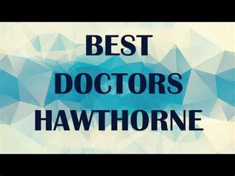 Doctors in Hawthorne, United States - YouTube