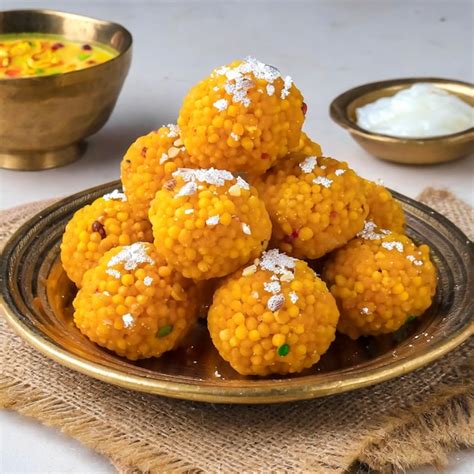 Premium AI Image | Motichoor laddu