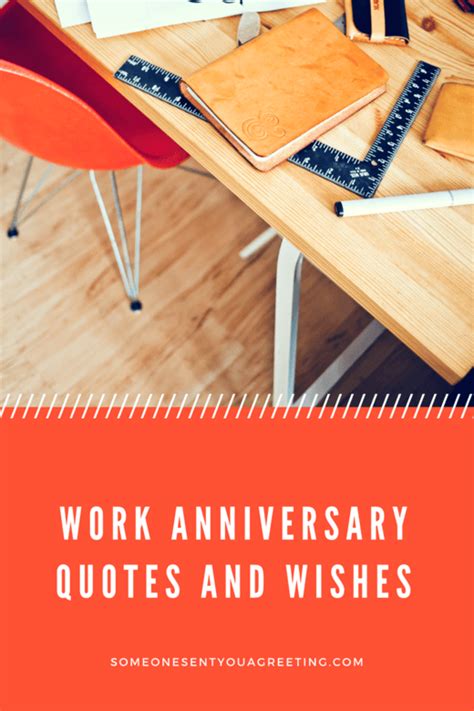 Work Anniversary Quotes and Wishes – Someone Sent You A Greeting