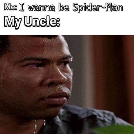 Spiderman Meme Uncle Ben