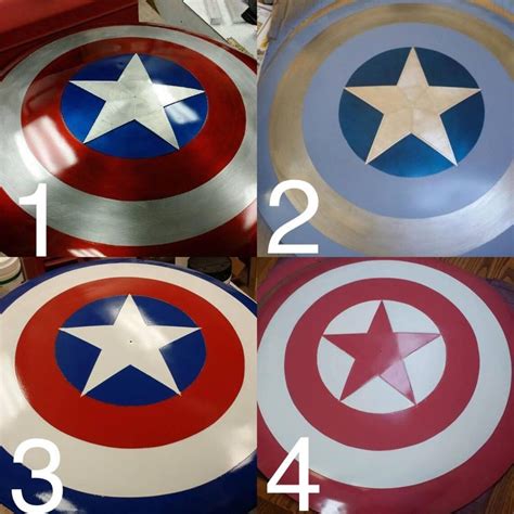 Real Metal Captain America Shield - Etsy