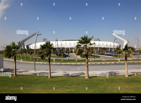 Lekhwiya Sports Stadium (Abdullah bin Khalifa Stadium) in Doha, Qatar Stock Photo - Alamy