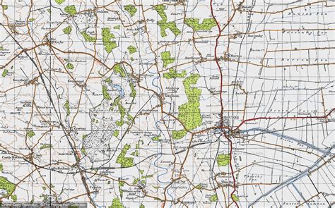 Old Maps of Pillar Wood, Lincolnshire - Francis Frith