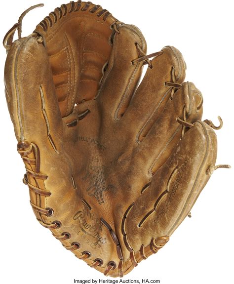 1964 Willie Mays Game Worn Fielder's Glove.... Baseball | Lot #81914 ...