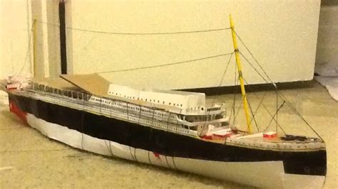 Titanic 3d Model Paper