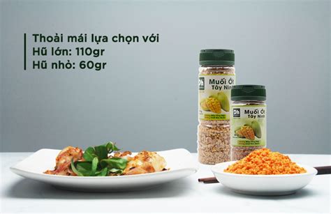 Muối Ớt Tây Ninh Dh Foods - Không màu tổng hợp, Không chất bảo quản nhân tạo