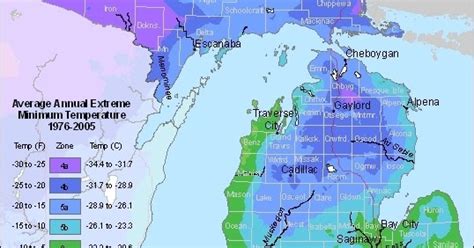 Farmers Know Best: Michigan USDA Plant Hardiness Zones Map