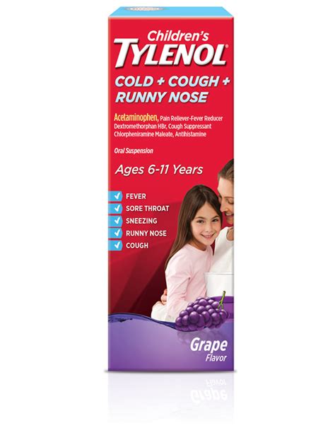 Children’s TYLENOL® Cold, Cough, Runny Nose Liquid Medicine | TYLENOL®