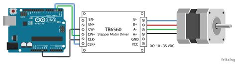 TB6560 Stepper Motor Driver with Arduino Tutorial (2 Examples)