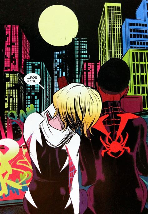 Miles and Gwen | Spider gwen, Marvel spider gwen, Spiderman and spider gwen