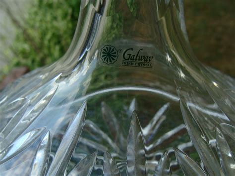 Signed Galway Irish Crystal Ships Decanter Perfect | Crystal ship, Victorian mirror, Decanter