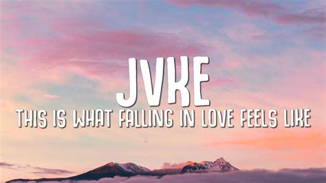 JVKE - this is what falling in love feels like (Lyrics) - YouTube Music