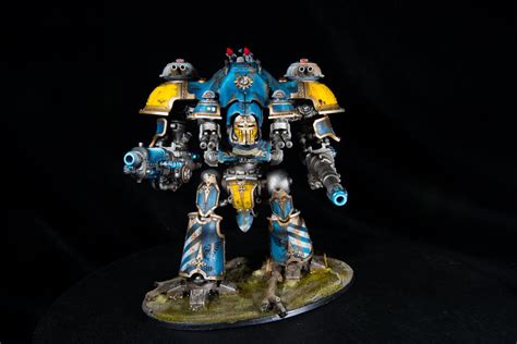 KNIGHT CASTELLAN, WARHAMMER 40K, by The Art Of Battle, Australia