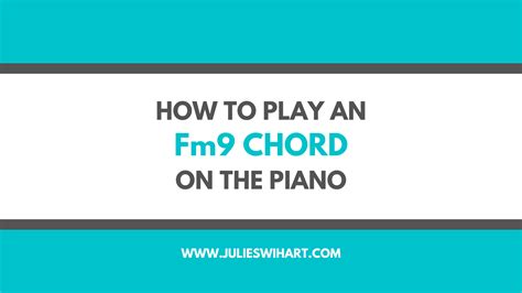 How to Play a Bsus Chord on the Piano – Julie Swihart