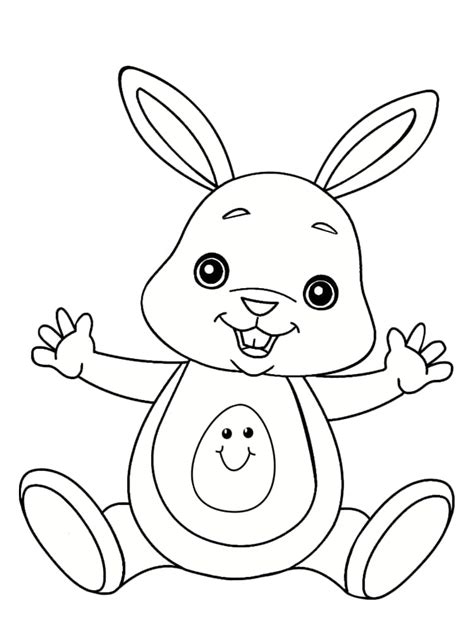 Coloriage Lapin de Pâques : 20 coloriages à imprimer gratuitement