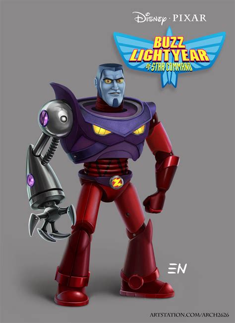 Eugene Napadovsky - Zurg's Evil Command from Buzz Lightyear of Star Command (Pixar Toy Style)