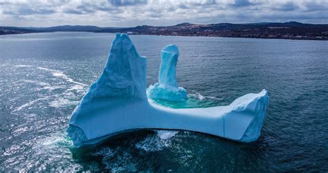 Man from Dildo discovers iceberg shaped like giant penis