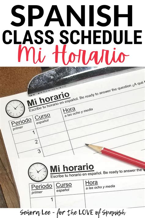 Telling Time in Spanish - Activities for Spanish Class