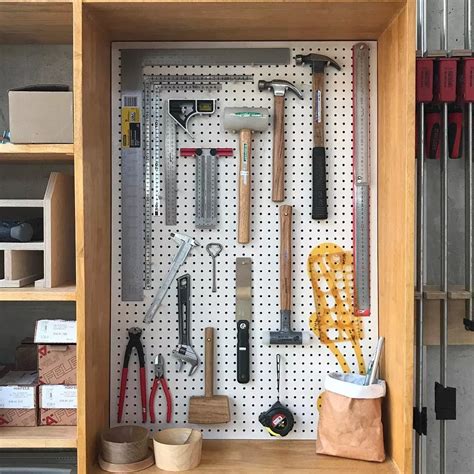 Wood Garage Tool Storage Design Ideas