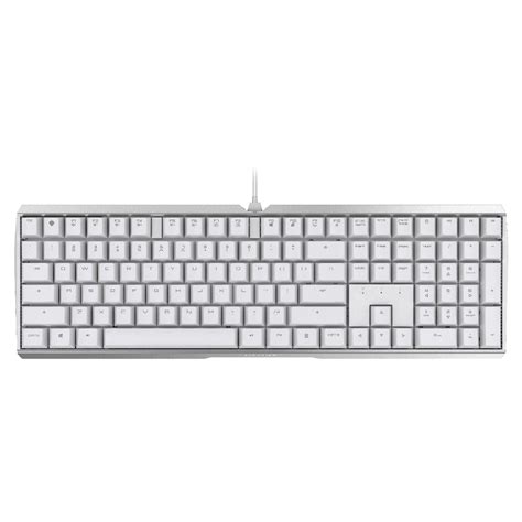 Buy Cherry MX 3.0S RGB White Mechanical Keyboard Cherry Red [G80-3874HYAEU-0] | PC Case Gear ...