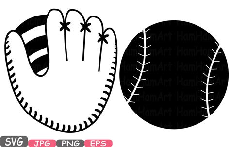 Baseball SVG Mascot cutting files svg Baseball clipart silhouette t ...