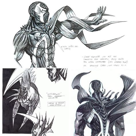 Here's some concept art for the 1997 Spawn movie by Marc Gabbana. By the looks of it Spawn could ...