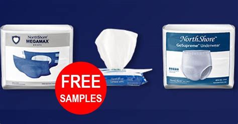 FREE Incontinence Product Samples from North Shore Care