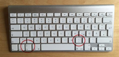 Unendlich Zeichen an der Mac Tastatur: so geht's