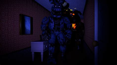 FNAF 4 Left Hallway (2/6) by SuperLarrySBM on DeviantArt