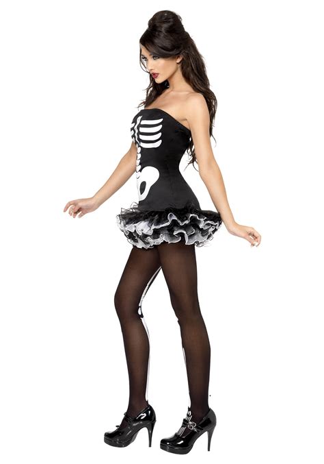 Sexy Skeleton Women's Costume