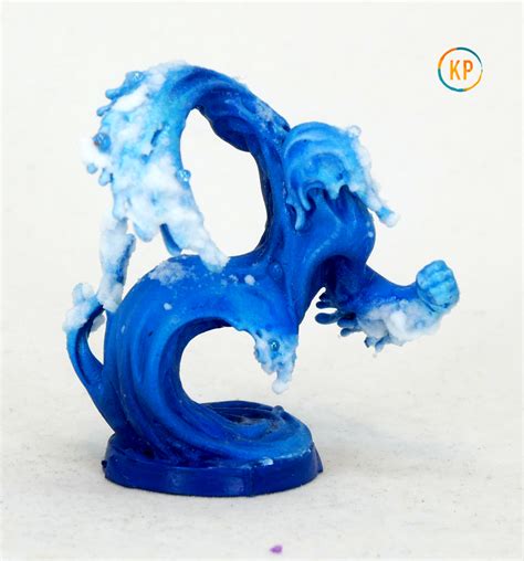 3D Printable Water Elementals - RPG Monster DnD 5e - Mortal Enemies Set 11 by Titan Forge Miniatures