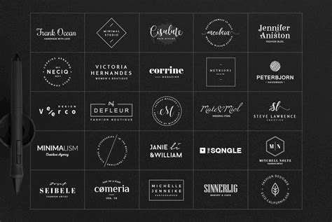 70 Elegant Logo Templates Graphics - YouWorkForThem