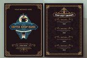 Coffee Shop Menu Layout | Flyer Templates ~ Creative Market