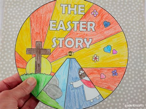 The Easter Story Craft for Kids Sunday School Craft Bible - Etsy