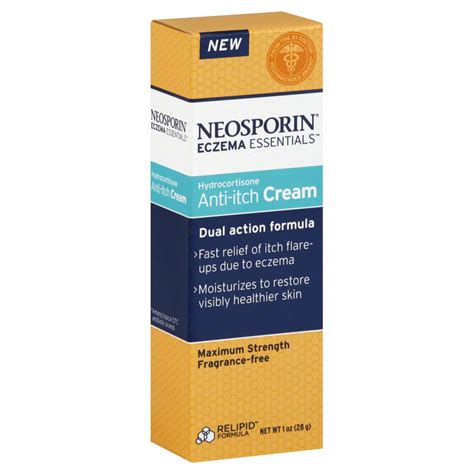 Neosporin Eczema Essentials Hydrocortisone Maximum Strength Anti-itch Cream - Shop Skin & Scalp ...