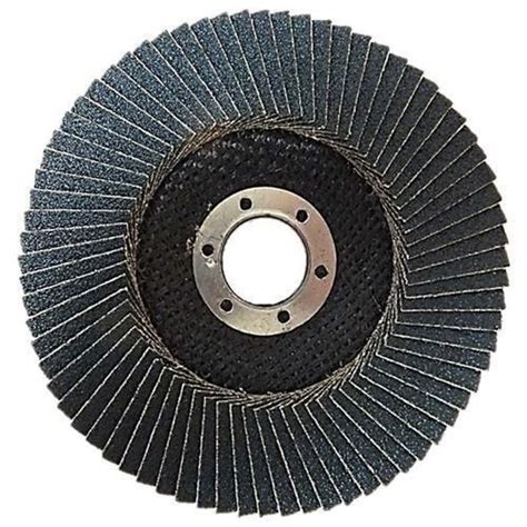 Black 60 Gram 4 Inch Round Stainless Steel Abrasive Flap Discs at Best Price in Ludhiana | Dee ...